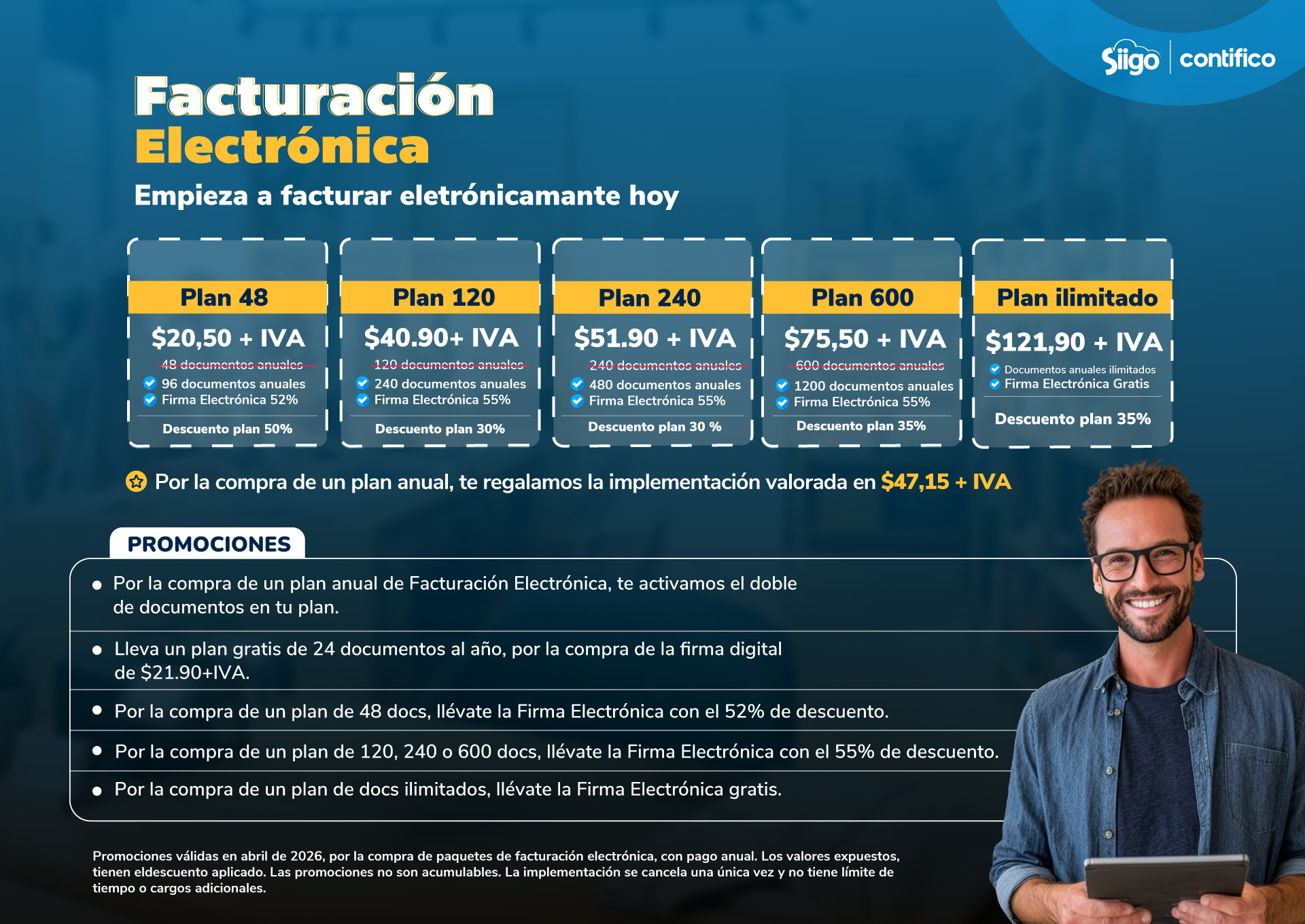 Términos y Condiciones Facturación Electrónica